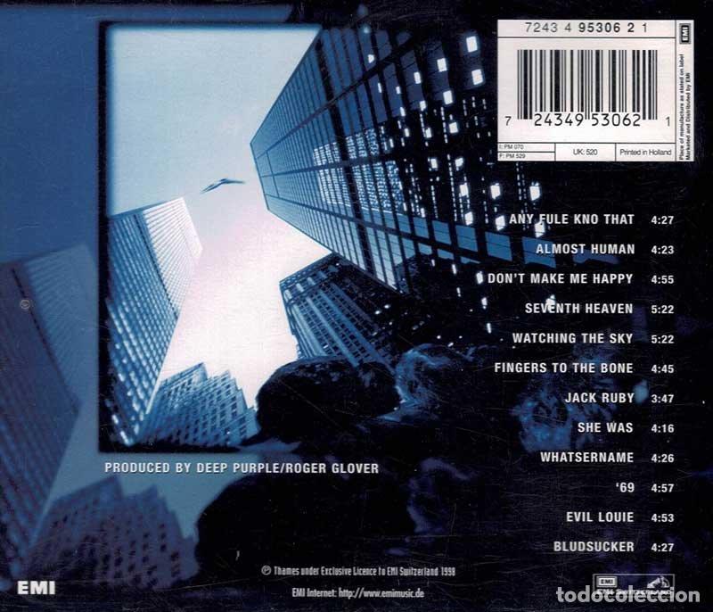 CDs de m&uacute;sica: Deep Purple - Abandon. CD - Foto 2