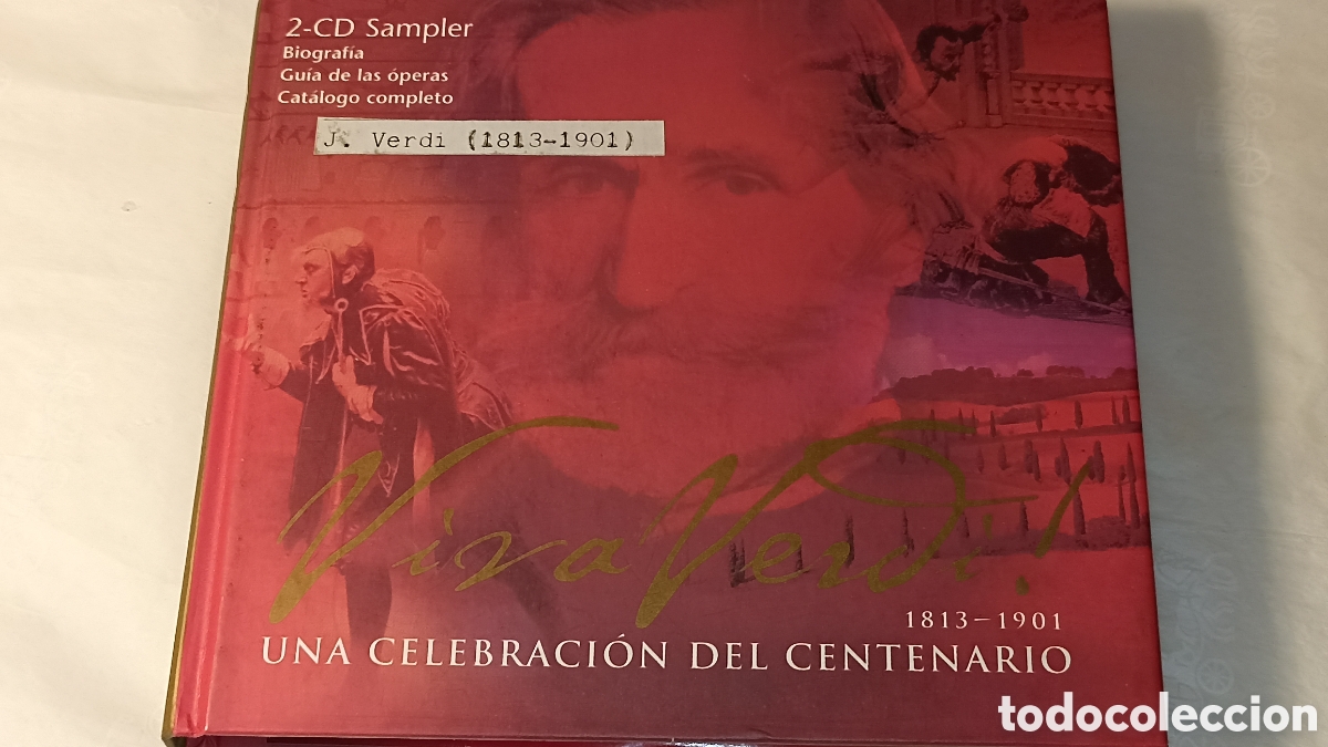 CDs de M&uacute;sica: : VIVA VERDI! Una Celebraci&oacute;n del Centenario - Libro + 2 CDs (Decca/Philips/DG)