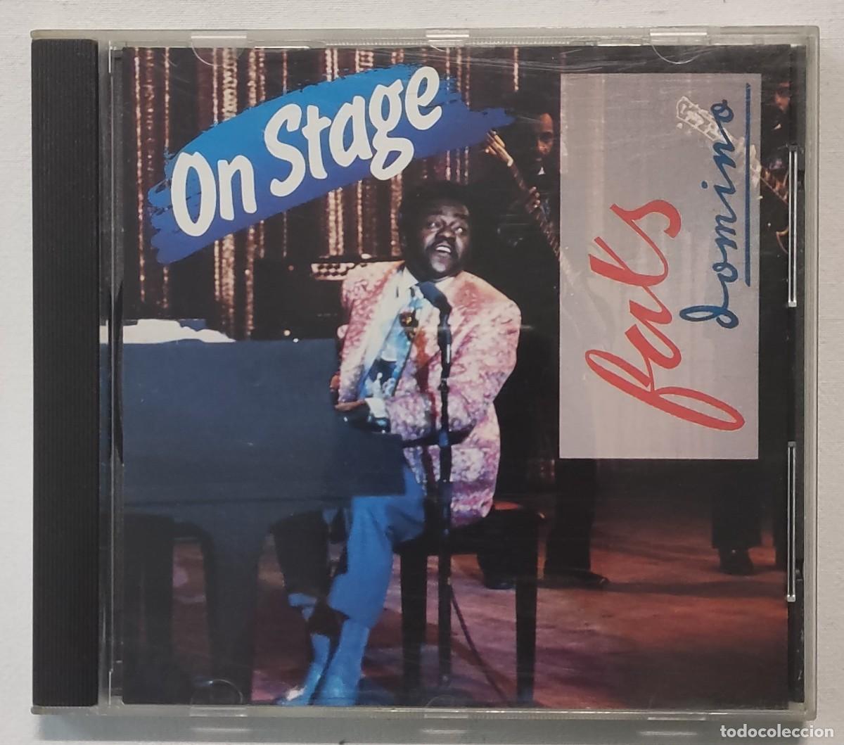 CDs de m&uacute;sica: FATS DOMINO. ON STAGE. RARO CD!!! - Foto 1