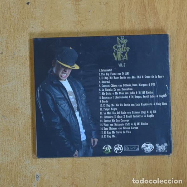 CDs de m&uacute;sica: BAGMC - EL RAP ME SALVO LA VIDA - CD - Foto 2