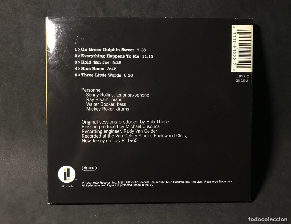 CDs de m&uacute;sica: Sonny Rollins &ndash; On Impulse! - CD Digipack - Impulse - Foto 2