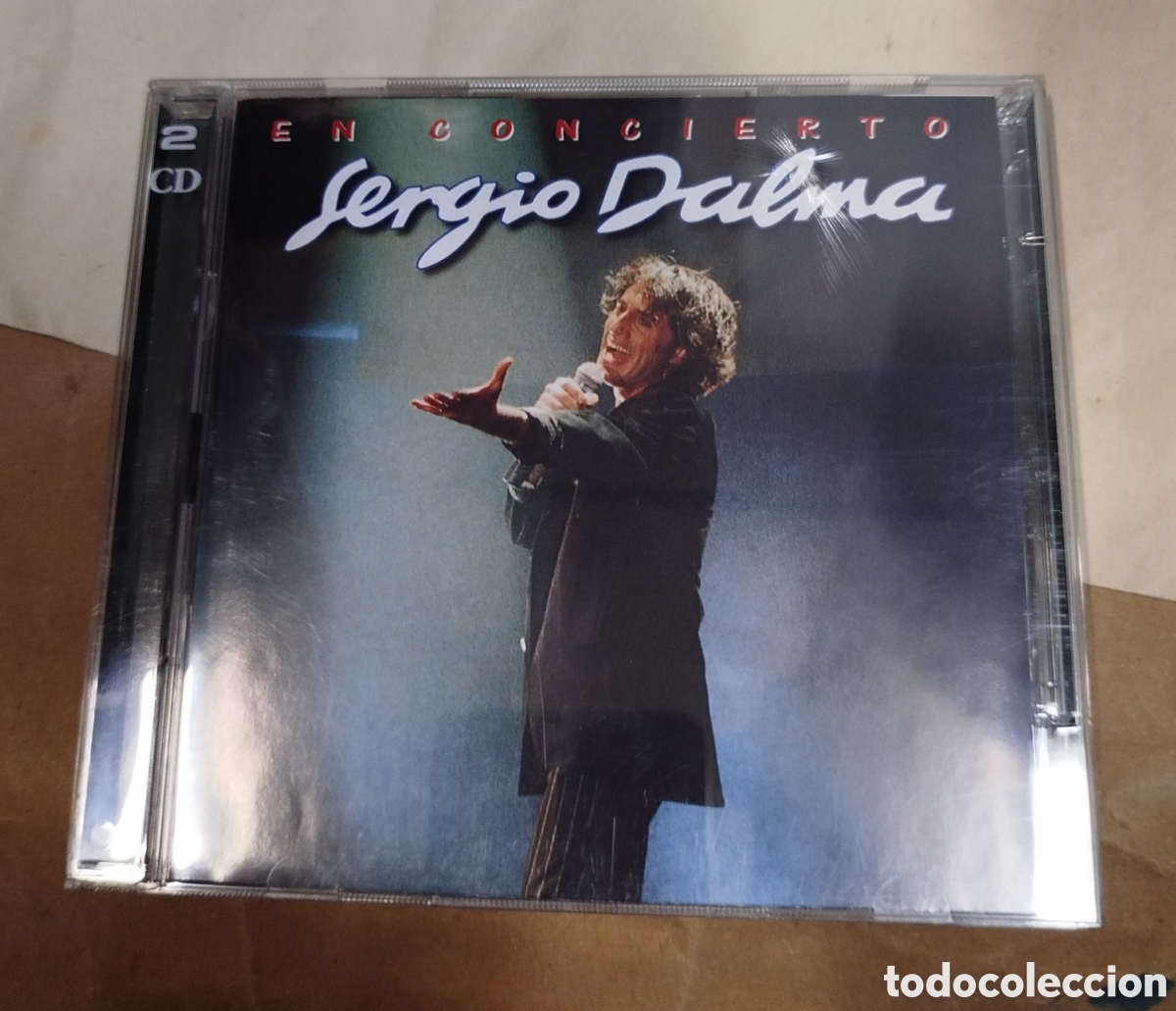 CDs de m&uacute;sica: Sergio Dalma - en concierto. Doble CD - Foto 1