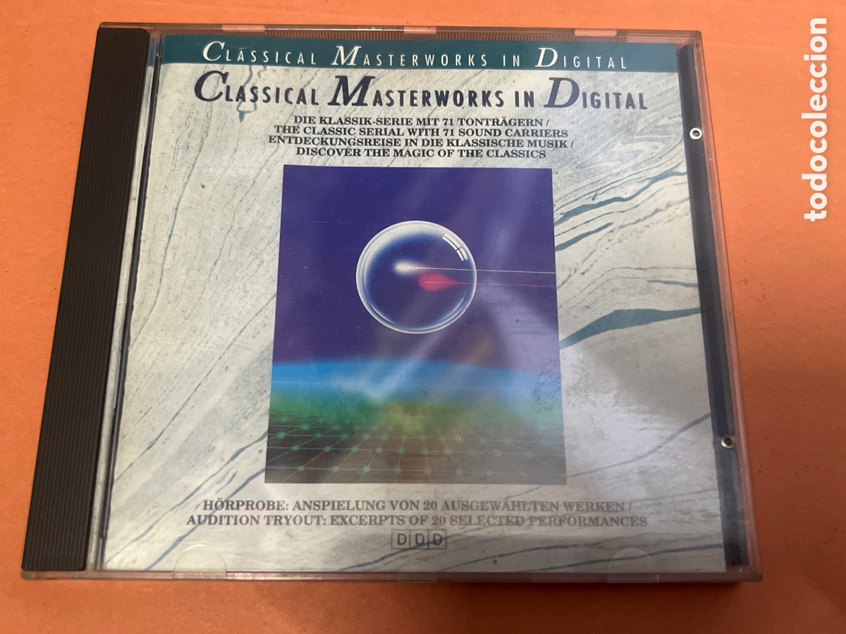 CDs de m&uacute;sica: T3/A2. Classical Masterworks In Digital - CD 75 - VARIOS INTERPRETES - Foto 1