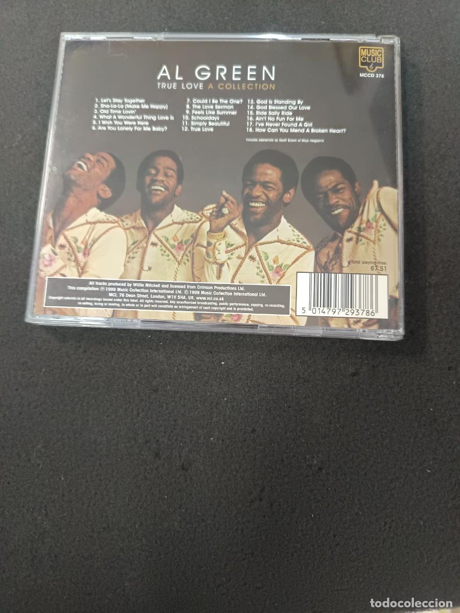 CDs de m&uacute;sica: CD. AL GREEN. TRUE LOVE. A COLLECTION - Foto 2