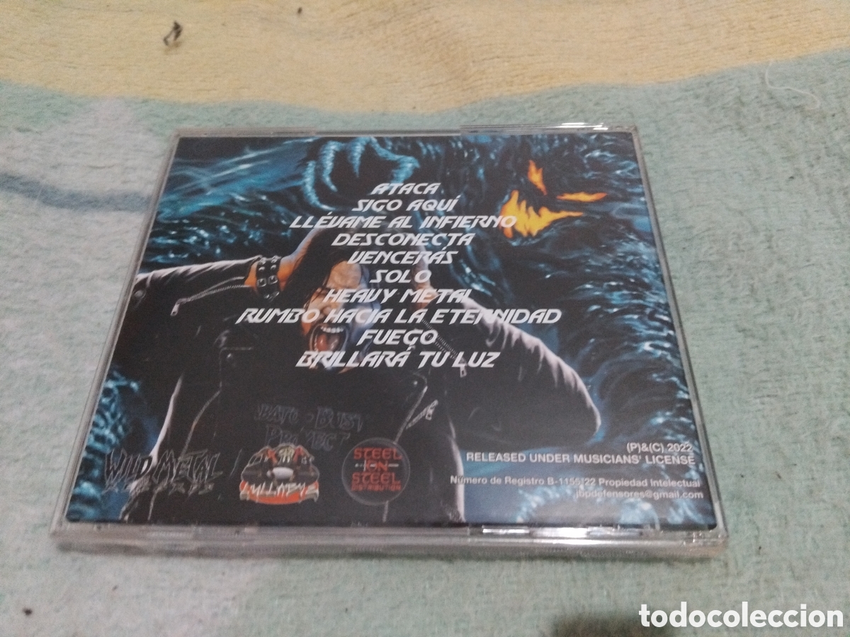 CDs de m&uacute;sica: JBP cd Ataka (heavy metal) - Foto 2