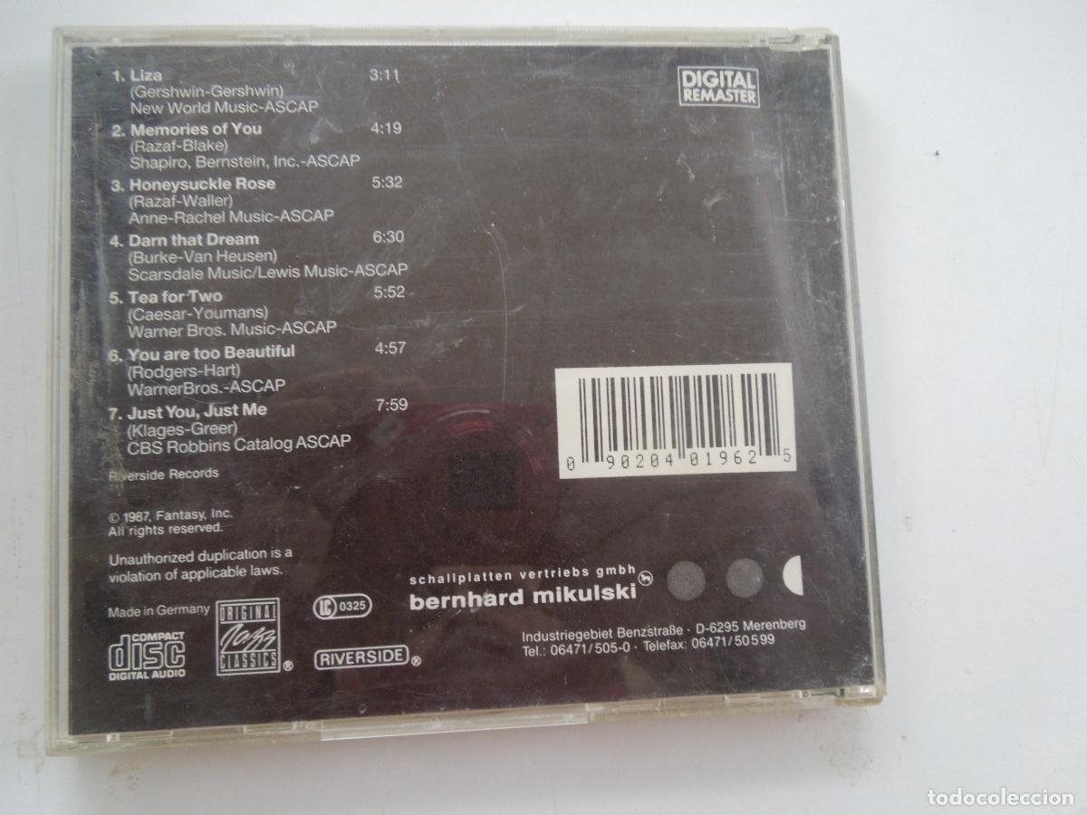 CDs de m&uacute;sica: THELONIOUS MONK -The Unique Thelonious Monk- CD 1987 - Foto 3