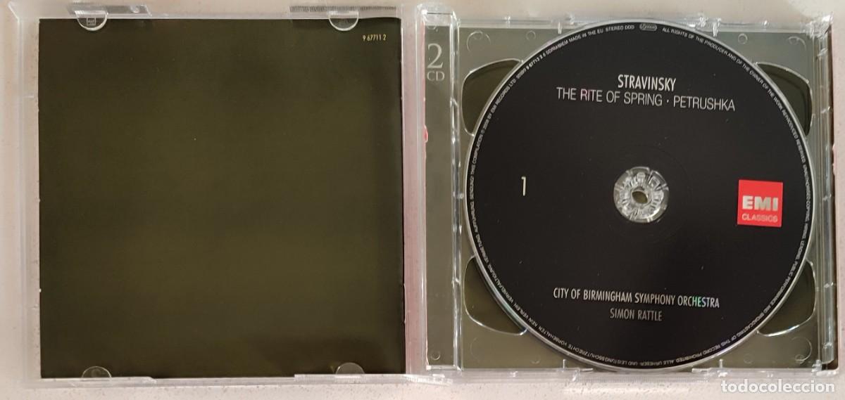 CDs de m&uacute;sica: STRVINSKY - BALLETS RATTLE - SIMON RATTLE (2CD) 2008 - EMI CLASSICS - Foto 2
