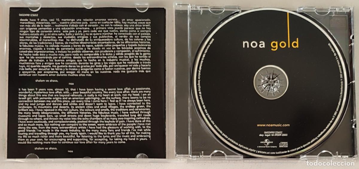 CDs de m&uacute;sica: NOA - GOLD (CD) 19 TEMAS - 2003 - Foto 2