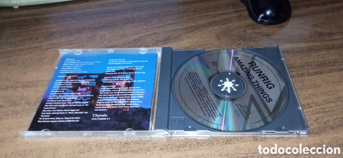 CDs de m&uacute;sica: RUNRIG - AMAZING THINGS (1993) - Foto 2