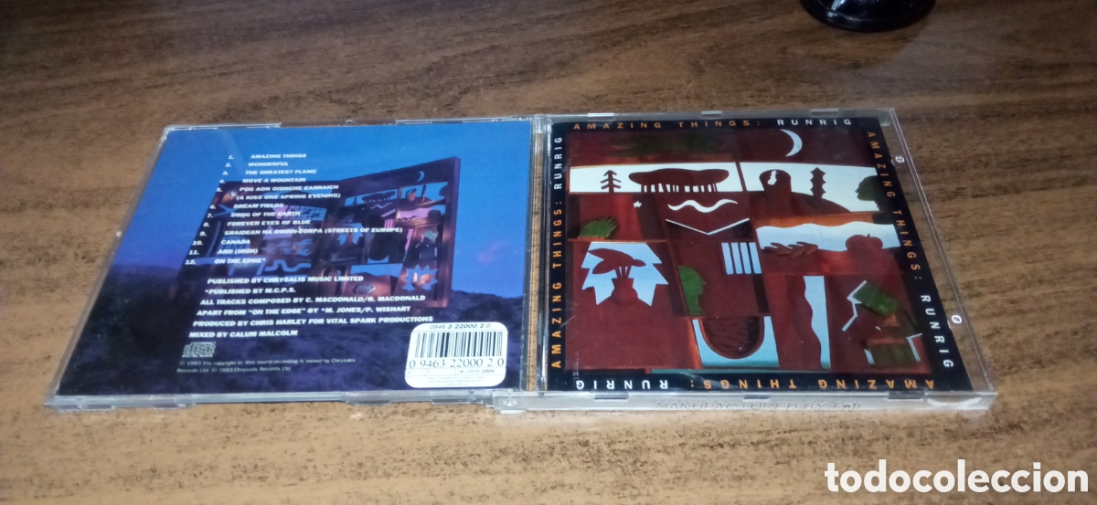 CDs de m&uacute;sica: RUNRIG - AMAZING THINGS (1993) - Foto 1