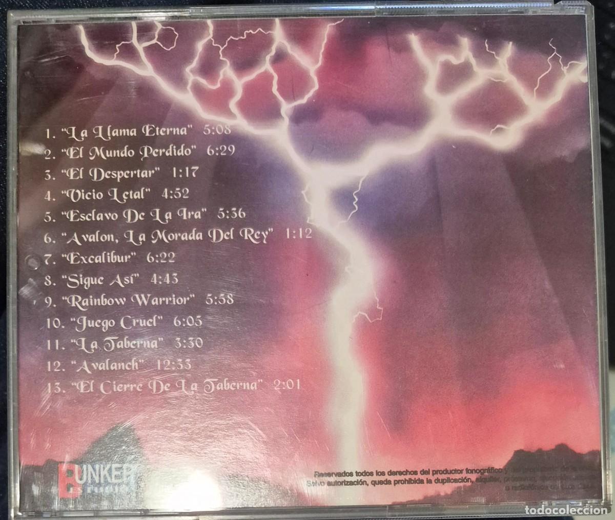 CDs de m&uacute;sica: LA LLAMA ETERNA - AVALANCH (CD) - Foto 2