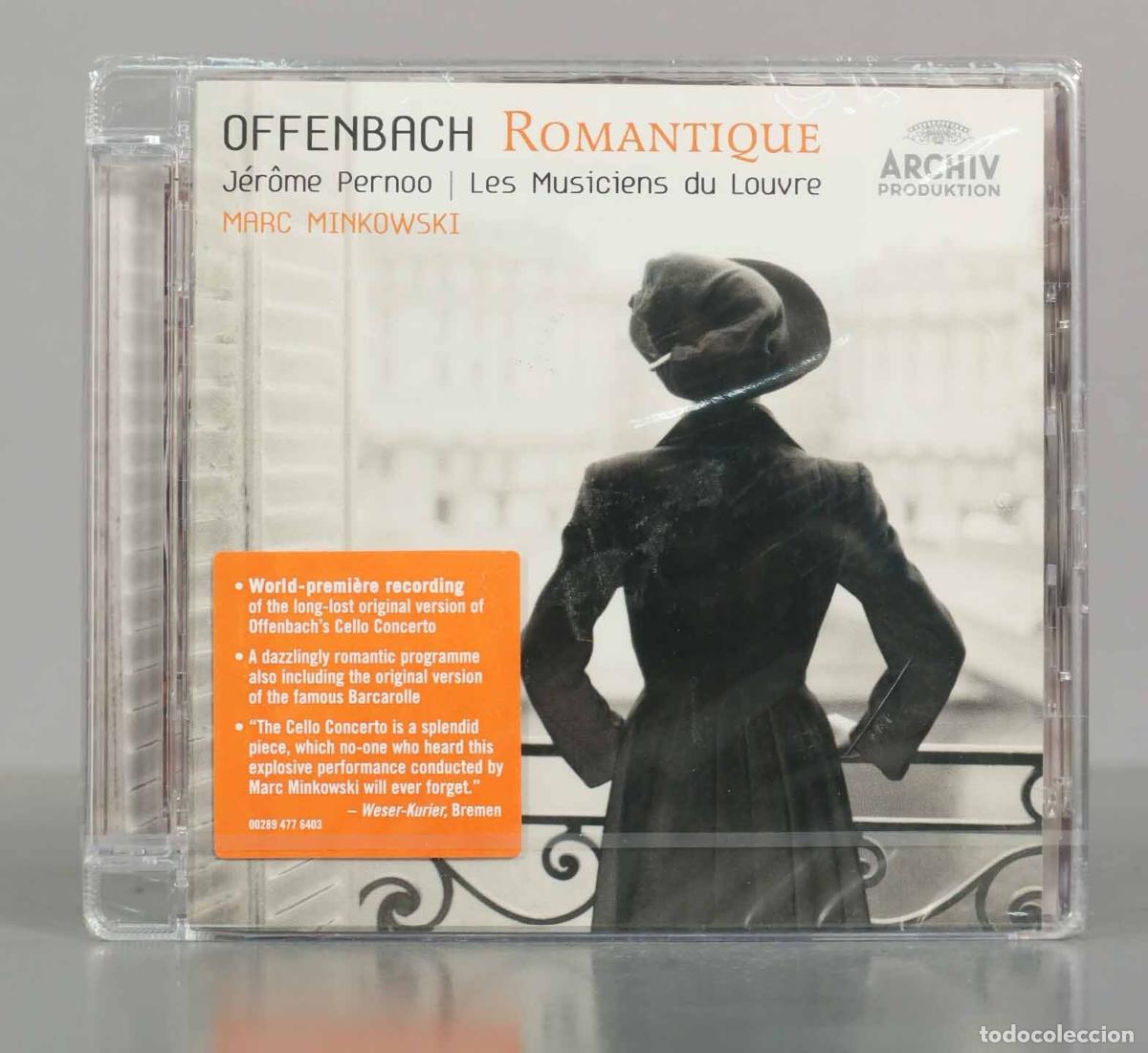 CD di Musica: CD. Offenbach, J&eacute;r&ocirc;me Pernoo | Les Musiciens Du Louvre, Marc Minkowski &ndash; Romantique. PRECINTADO.