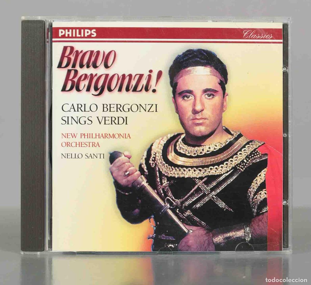 CDs de M&uacute;sica: CD. Carlo Bergonzi, New Philharmonia Orchestra, Nello Santi, Giuseppe Verdi &ndash; Bravo Bergonzi!
