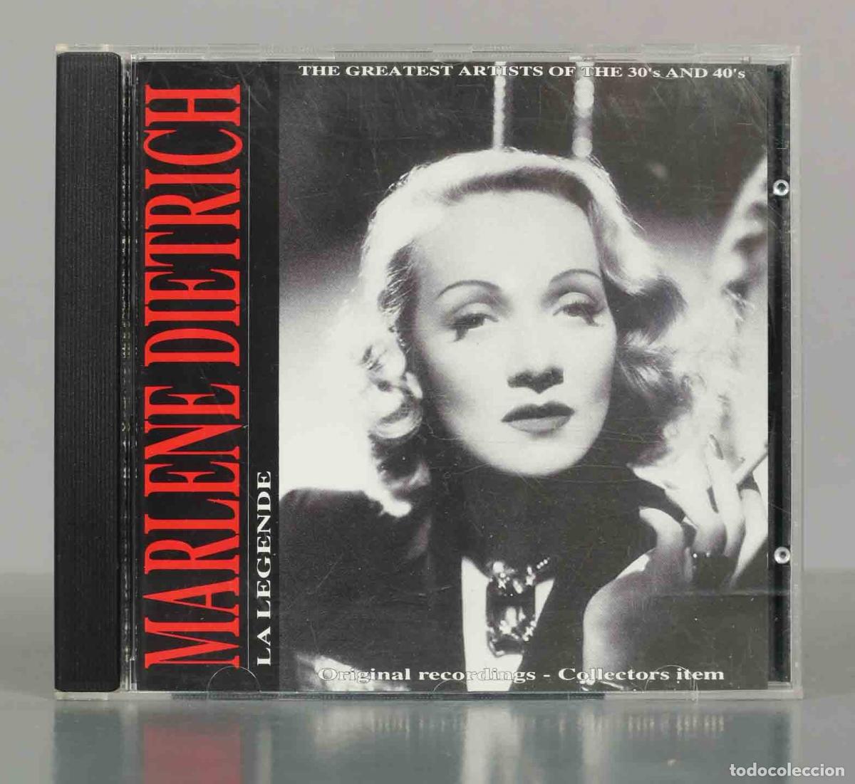 CDs de m&uacute;sica: CD. Marlene Dietrich &ndash; La L&eacute;gende - Foto 1