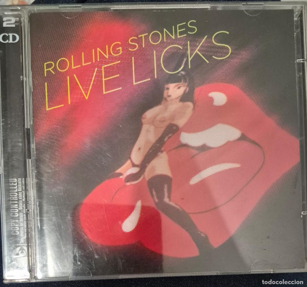 CDs de m&uacute;sica: LIVE LICKS - ROLLING STONES (2 CD, DOBLE) - Foto 1