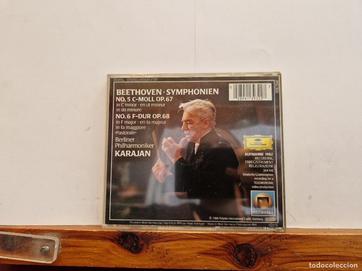CDs de m&uacute;sica: CD. BEETHOVEN SYMPHONIEN. NUMERO 5. - Foto 1