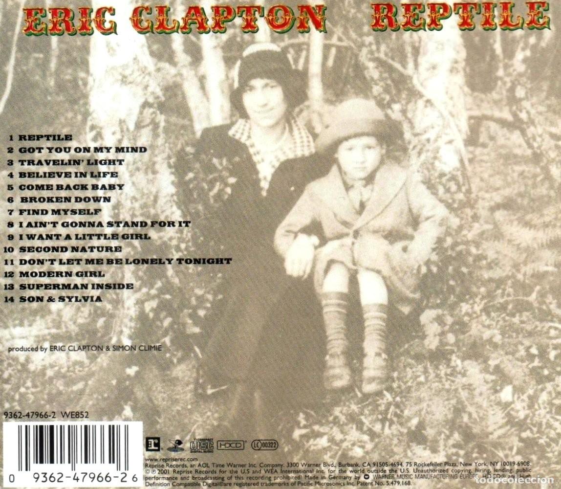 CDs de m&uacute;sica: �R8708 - ERIC CLAPTON. REPTILE. CD. - Foto 2