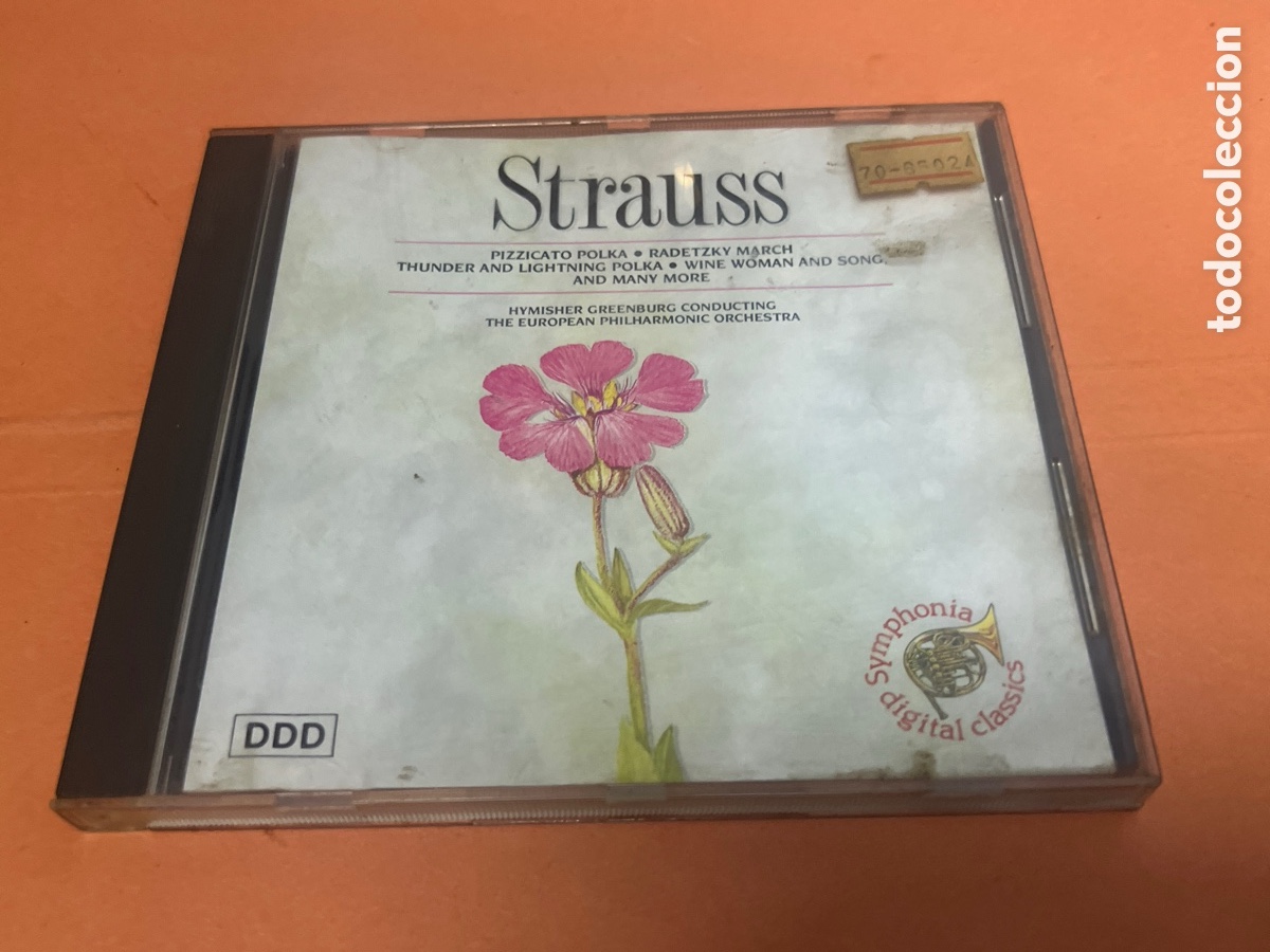 CDs de m&uacute;sica: T3/A2. CD STRAUSS - SYMPHONIA DIGITAL CLASSICS - Foto 1