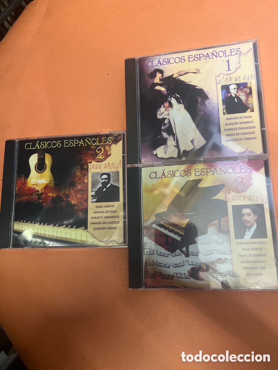 CDs de m&uacute;sica: T3/A2. 3 CDS CL&Aacute;SICOS ESPA&Ntilde;OLES - Foto 3