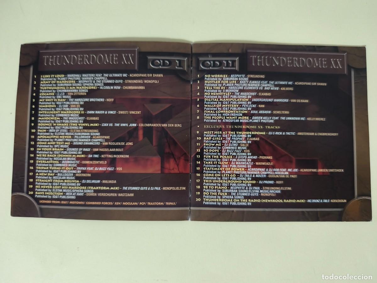 CDs de m&uacute;sica: Thunderdome XX ....... - Foto 5