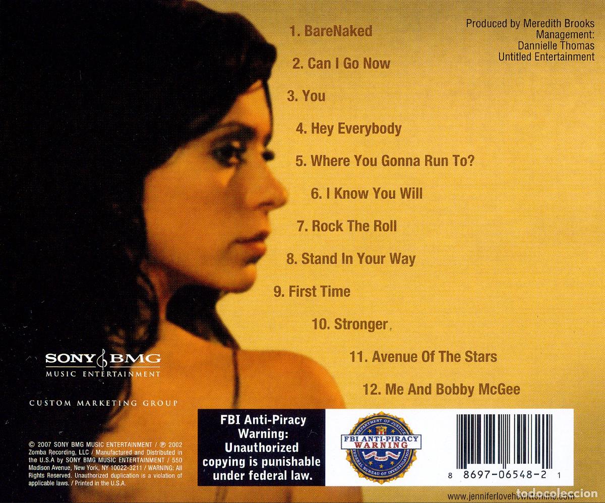 CDs de m&uacute;sica: JENNIFER LOWE HEWITT - BareNaked (2002) - Foto 2