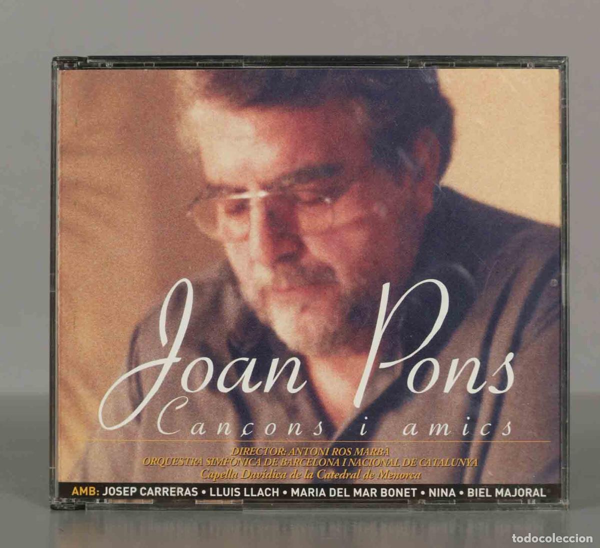 CDs de m&uacute;sica: CD. JOAN PONS - CANCONS I AMICS. - Foto 1