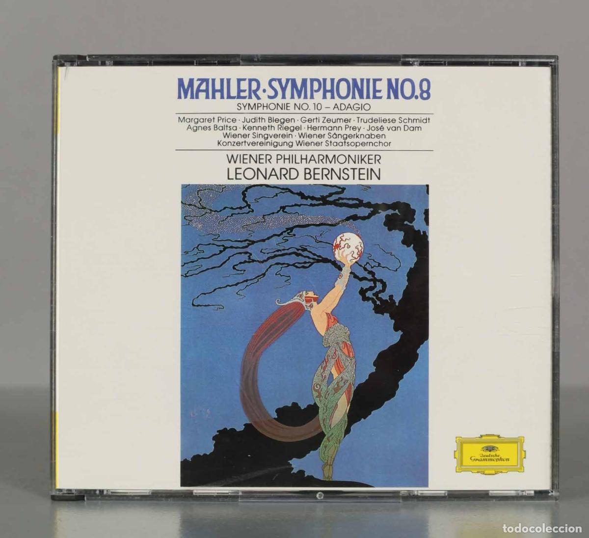 Musik-CDs: CD. Mahler, Wiener Philharmoniker, Leonard Bernstein &ndash; Symphonie No.8 &bull; Symphonie No.10