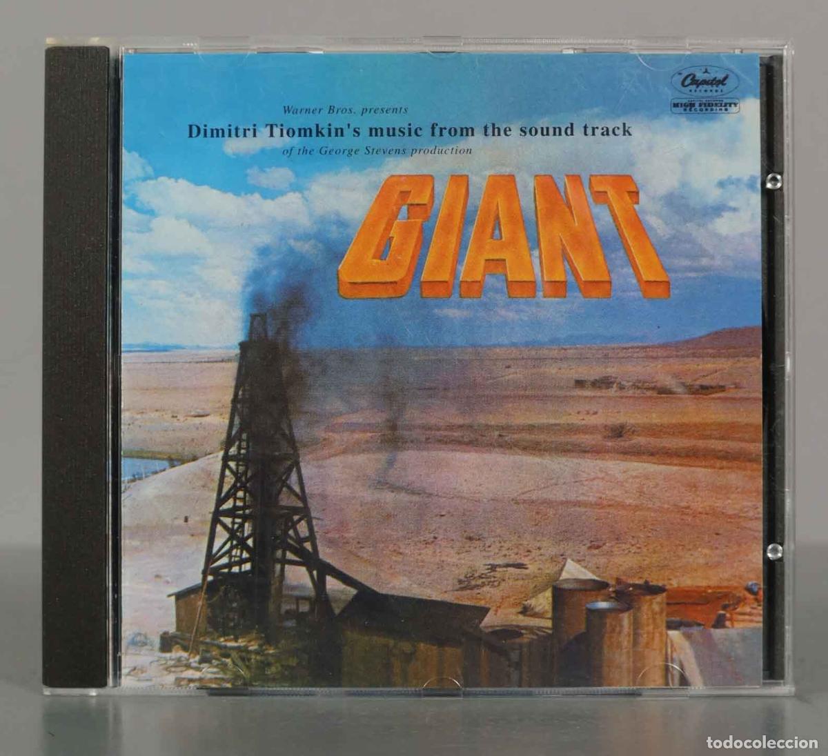 CDs de m&uacute;sica: CD. Dimitri Tiomkin &ndash; Giant - Foto 1