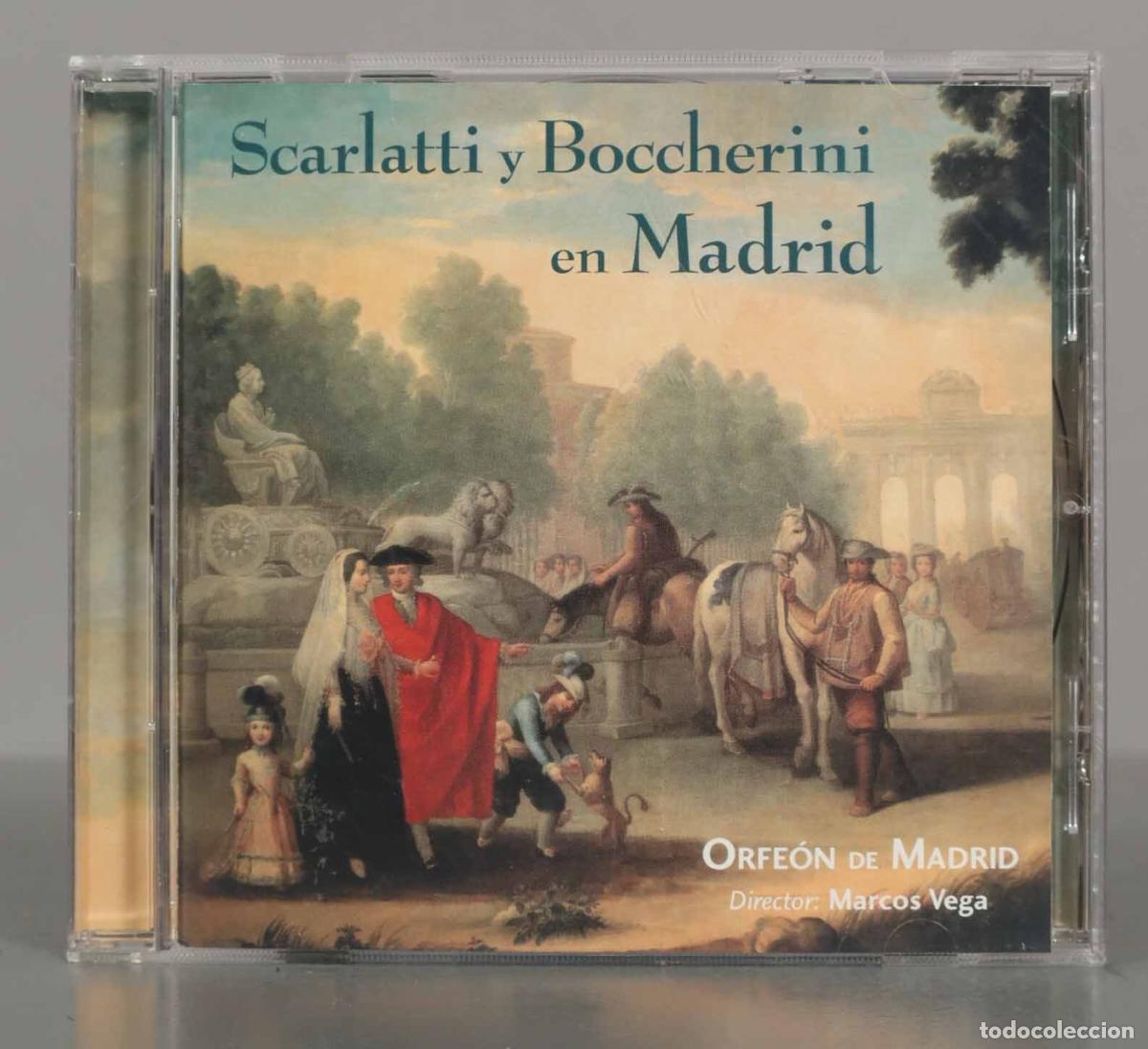Musik-CDs: CD. Scarlatti y Boccherini en Madrid - Marcos Vega.