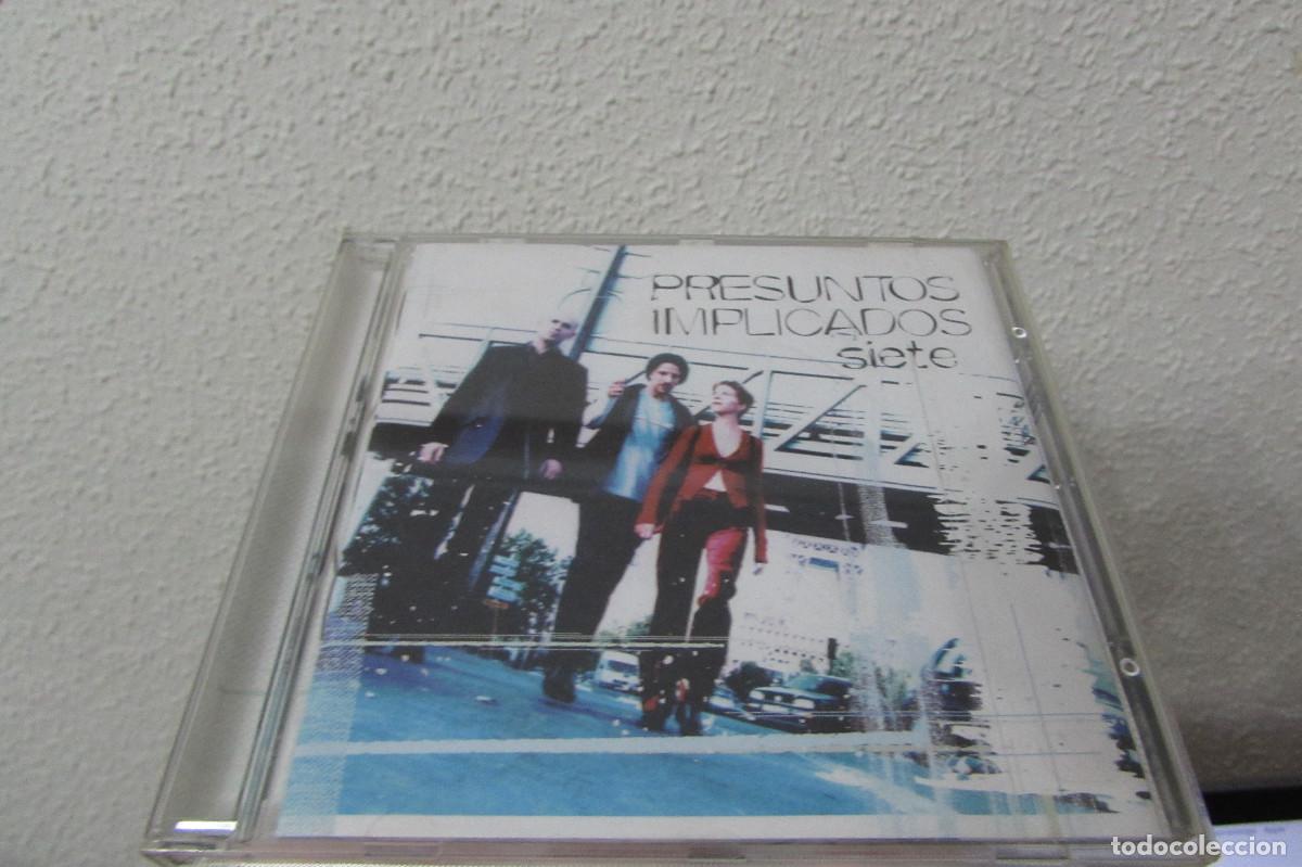 CDs de m&uacute;sica: Presuntos Implicados &ndash; Siete - Foto 1