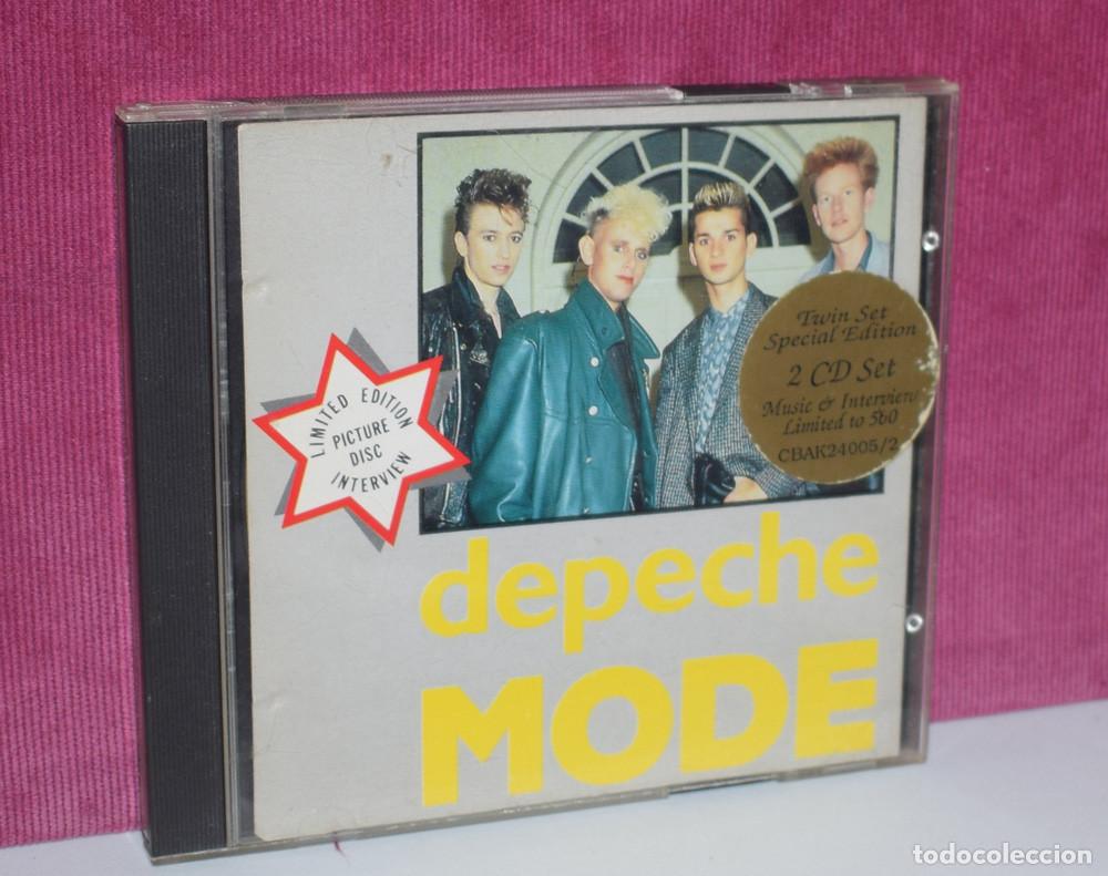 CDs de m&uacute;sica: Depeche Mode &ndash; Interview CD Picture Disc - DOBLE CD 1993 - Foto 5