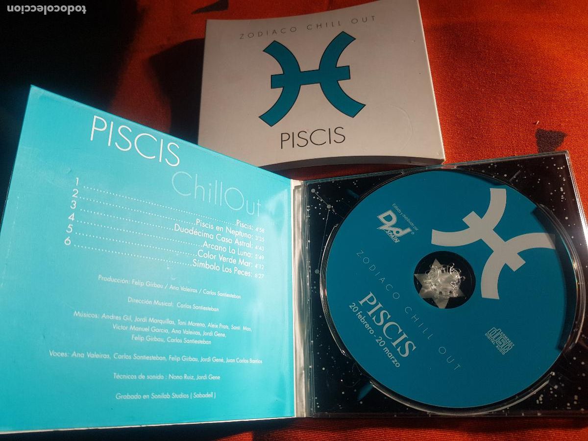 CDs de m&uacute;sica: ZODIACO CHILL OUT PISCIS - Foto 1