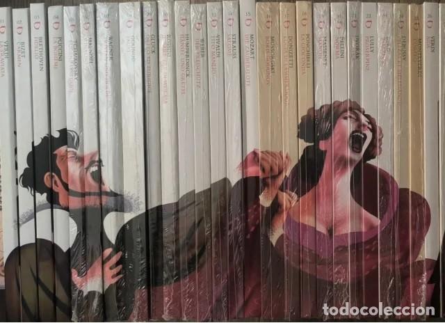 Musik-CDs: Colecci&oacute;n completa de 37 CDs LOS CL&Aacute;SICOS DE LA &Oacute;PERA. 400 A&Ntilde;OS