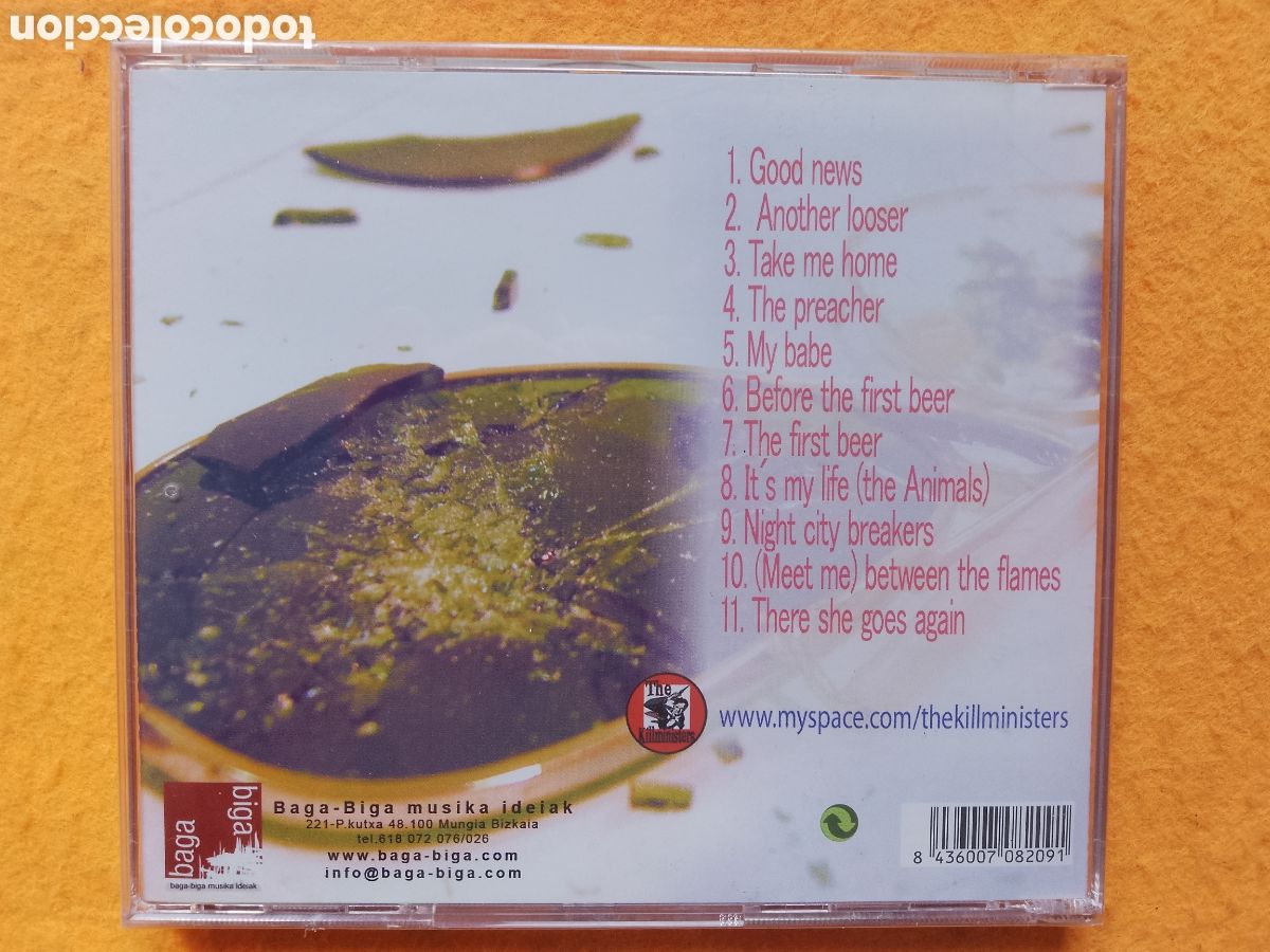 CDs de m&uacute;sica: THE KILLMINISTERS - NIGHT CITY BREAKERS - CD NUEVO . PRECINTADO - Foto 2