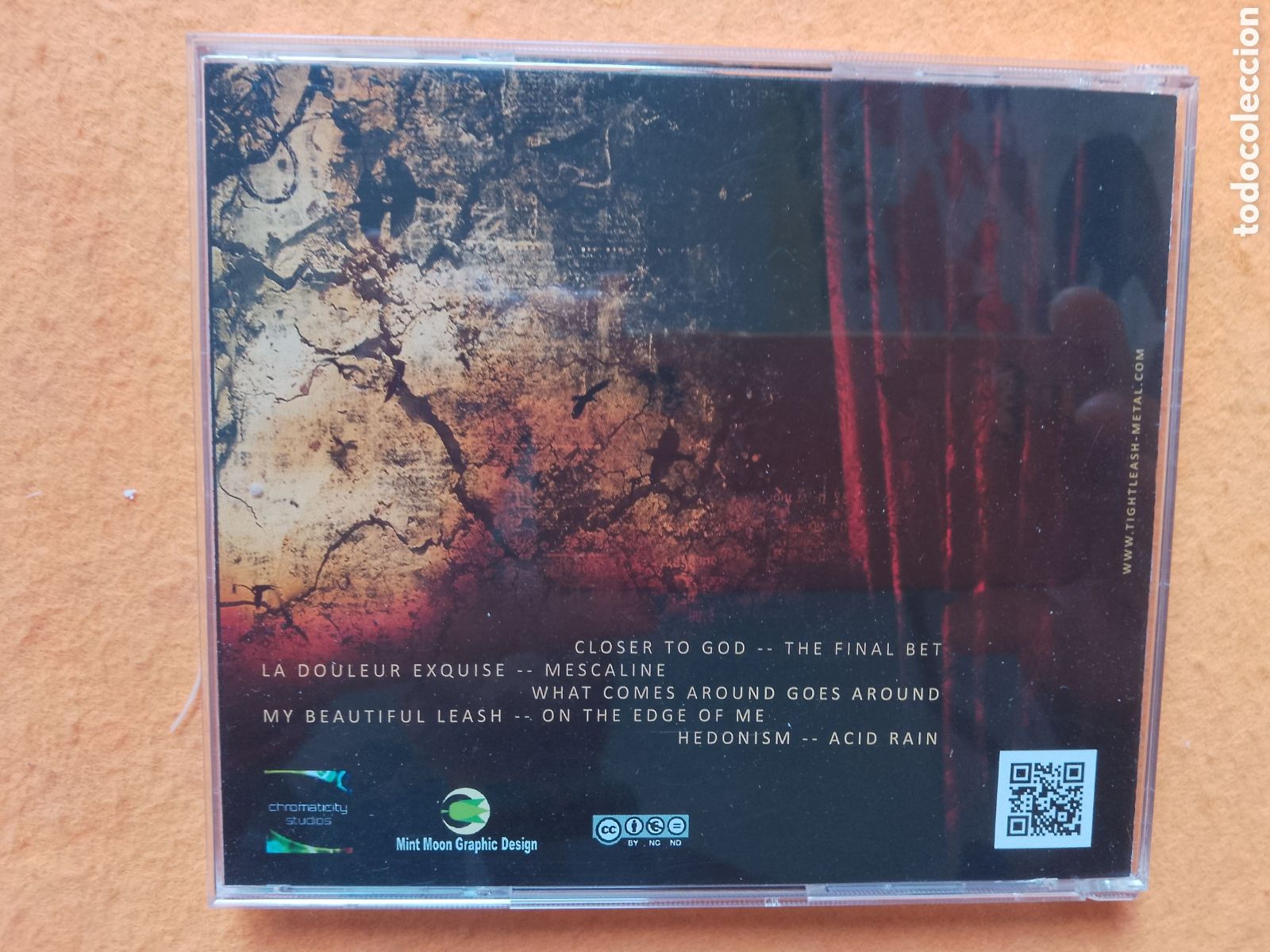 CDs de m&uacute;sica: TIGHT LEASH - HEDONISM- metal - Foto 2