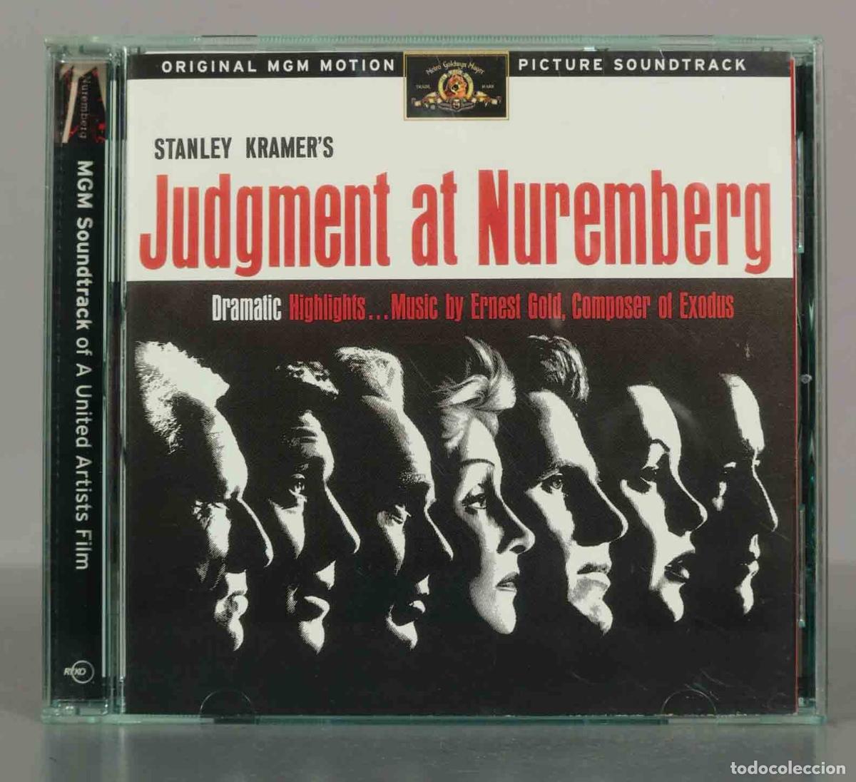 CDs de m&uacute;sica: CD. Ernest Gold &ndash; Judgment At Nuremberg - Foto 1