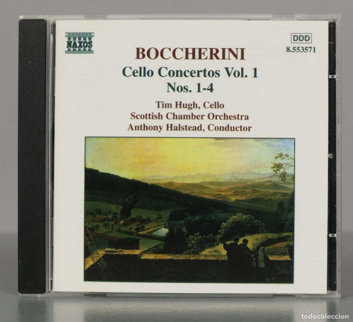 Musik-CDs: CD. Cello Concertos Vol. 1 Nos. 1 - 4 - Boccherini - Tim Hugh, Scottish Chamber Orchestra, Halstead