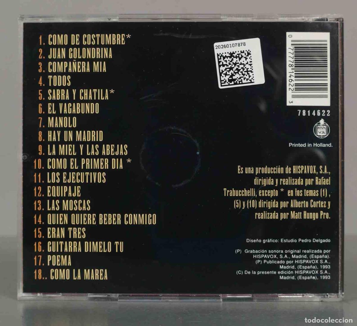 CDs de m&uacute;sica: CD. Alberto Cortez &ndash; Grandes &Eacute;xitos Vol. 2 - Foto 2