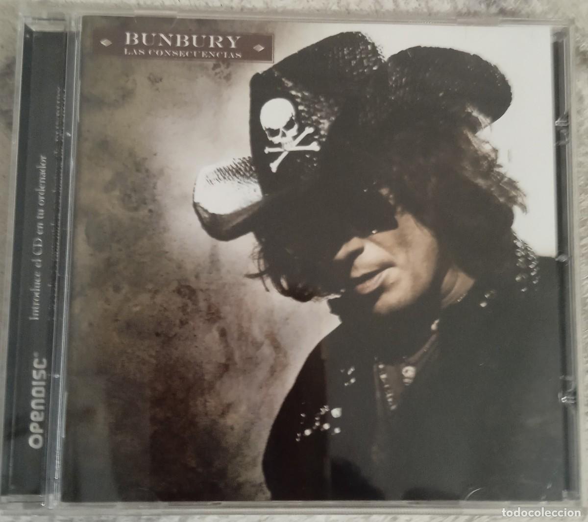 CDs de m&uacute;sica: BUNBURY - LAS CONSECUENCIAS. CD - Foto 1