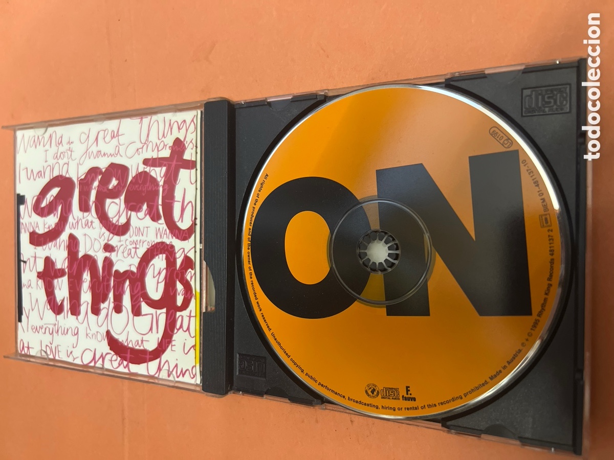 CDs de m&uacute;sica: T3/A2. Echobelly - On (Indie Rock) (CD) - Foto 4