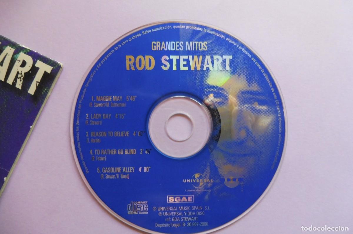 CDs de m&uacute;sica: CD &ndash; ROD STEWART GRANES MITOS - - Foto 2