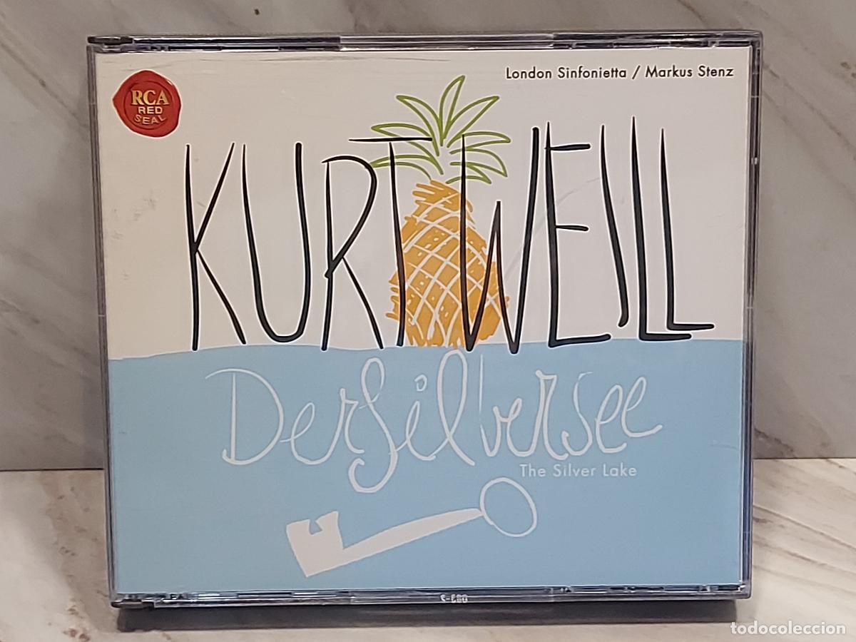 CDs de m&uacute;sica: DER SILBERSEE (KURT WEILL) / MARKUS STENZ / BOX DOBLE CD+LIBRETO-RCA / DE LUJO - Foto 1