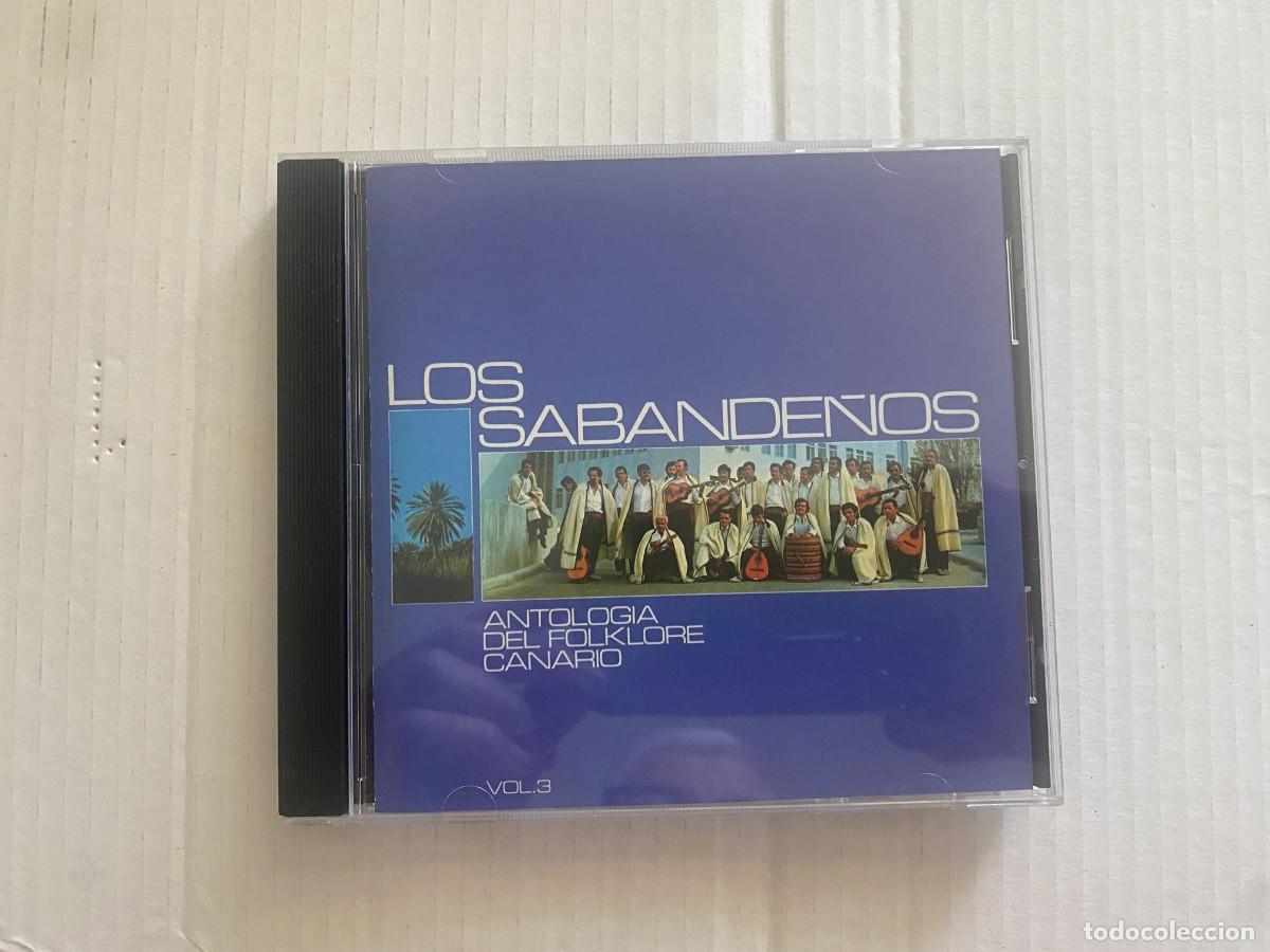 CDs de m&uacute;sica: CD LOS SABANDE&Ntilde;OS ANTOLOGIA DEL FOLKLORE CANARIO - Foto 1