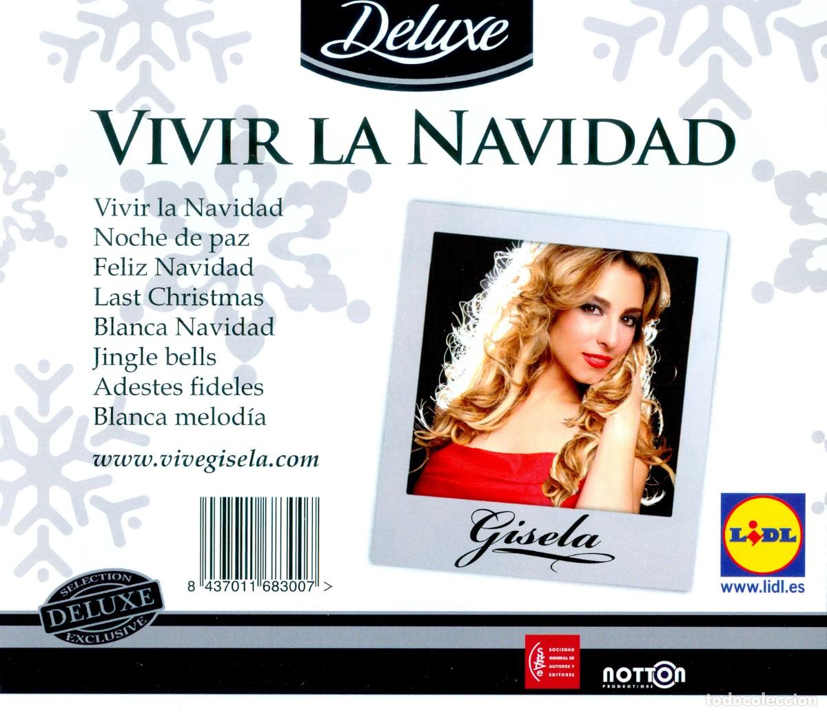 CDs de m&uacute;sica: GISELA - Vivir la Navidad (2010) - Foto 2