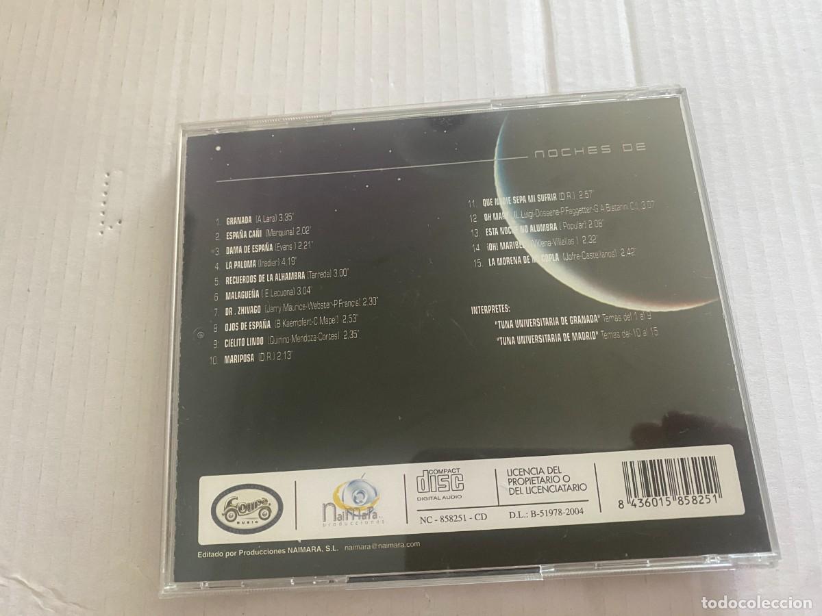 CDs de m&uacute;sica: CD LA TUNA - NOCHE DE RONDA - Foto 2