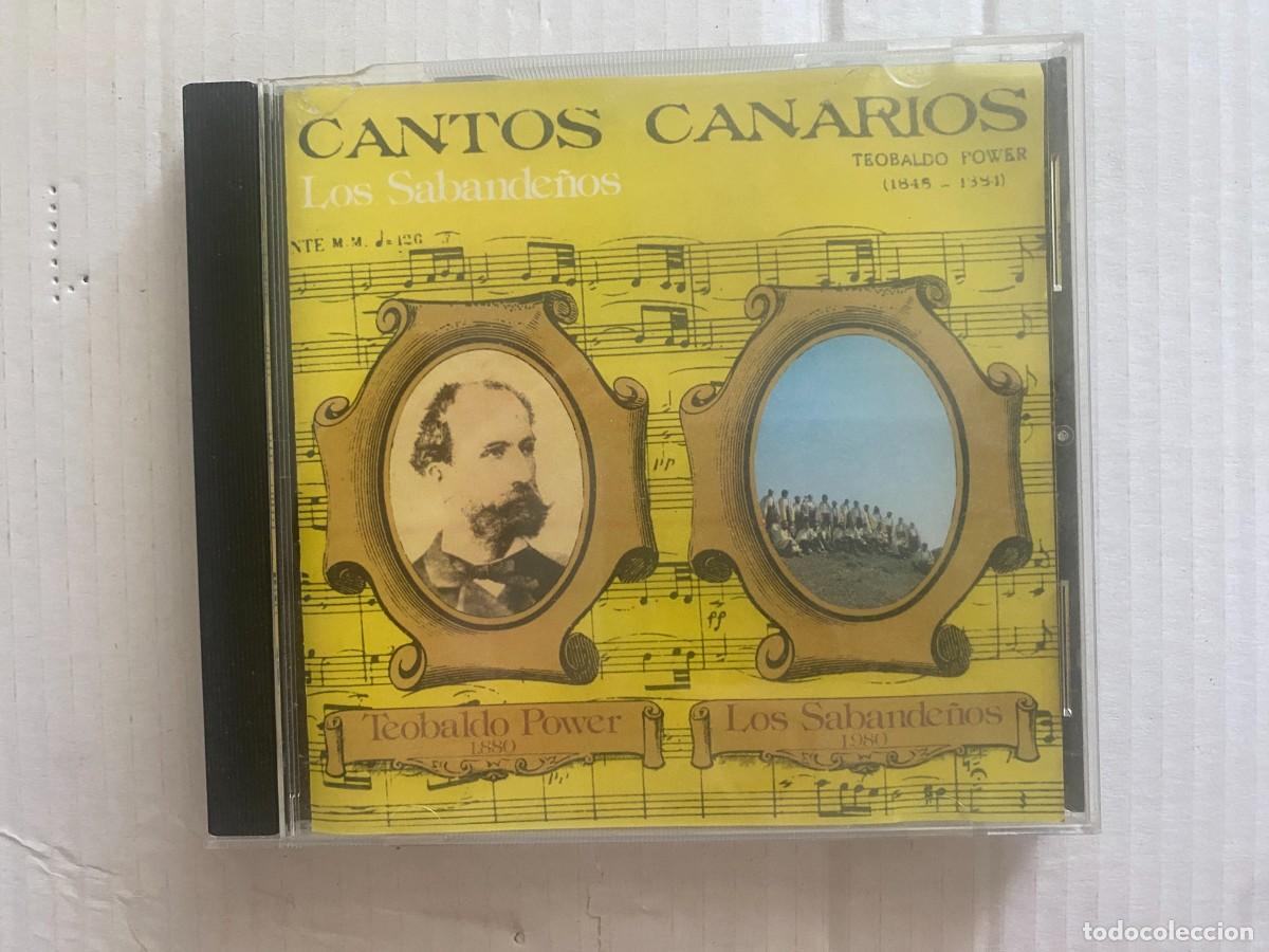 CDs de m&uacute;sica: CD CANTOS CANARIOS - LOS SABANDE&Ntilde;OS - Foto 1