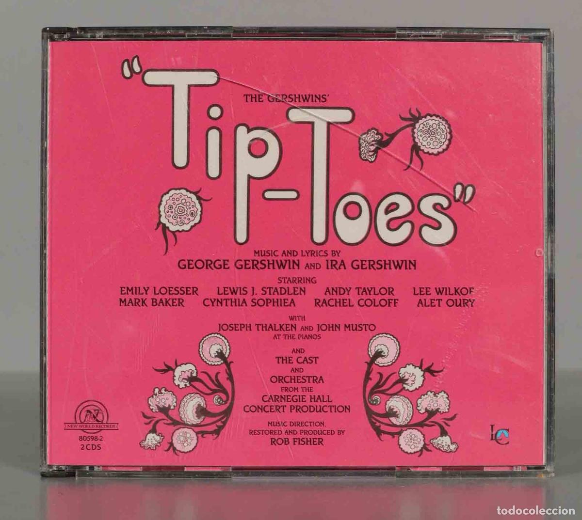 Music CDs: CD. George And Ira Gershwin &ndash; Tip-Toes / Tell Me More