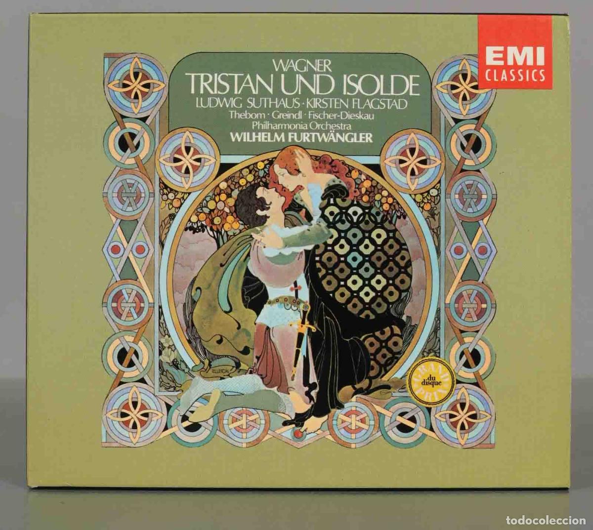 CDs de M&uacute;sica: CD. Tristan Und Isolde - Wagner - Suthaus, Flagstad, Thebom, Greindl, Fischer-Dieskau Furtw&auml;ngler
