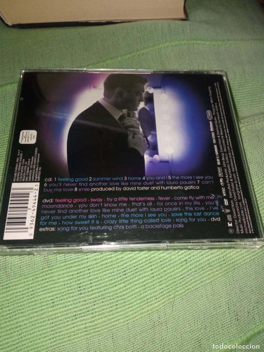 CDs de m&uacute;sica: Michael Buble. Live CD+DVD, doble disco - Foto 2