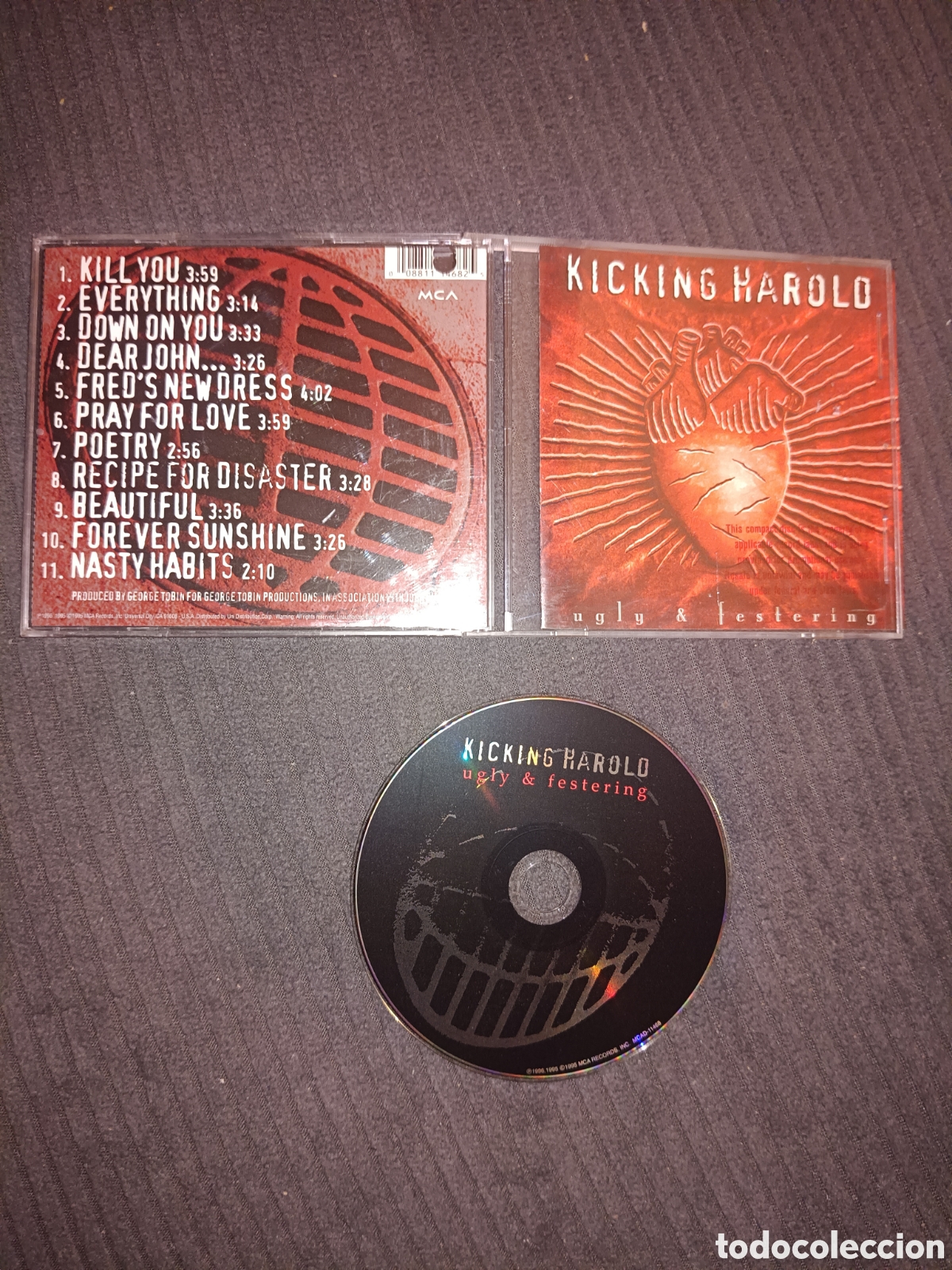 CDs de m&uacute;sica: Kicking Harold - ugly & festering cd - Foto 1